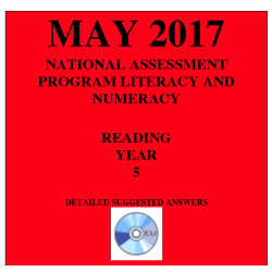 Year 5 May 2017 Reading - Answers